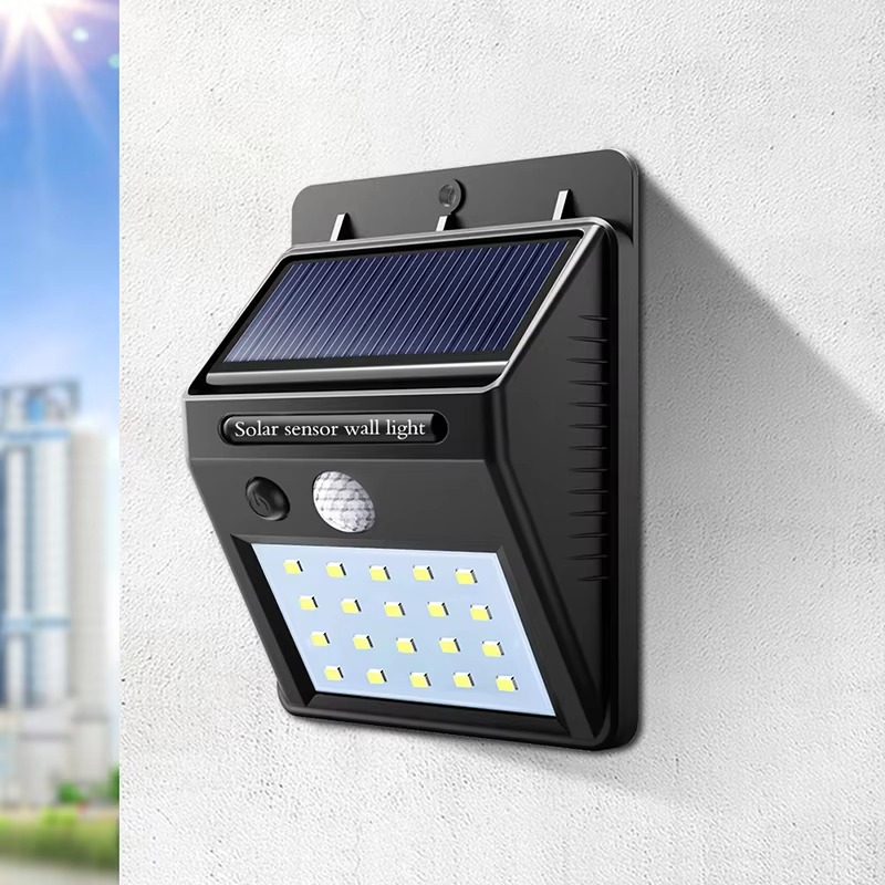 Waterproof Solar Sensor LED Wall Light